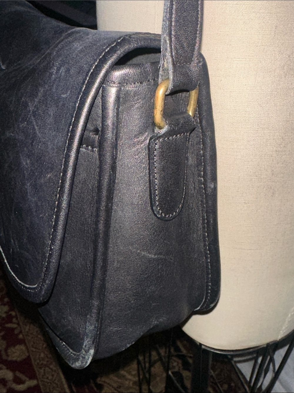 Vintage Coach city bag 9790 black - Picture 4 of 15